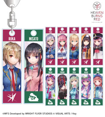 トレーディングスティックアクリルキーホルダー ver.A