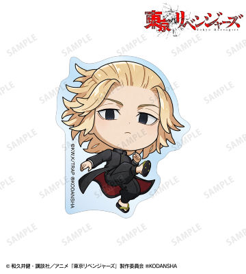 佐野 万次郎 ちびキャラ ダイカットステッカー