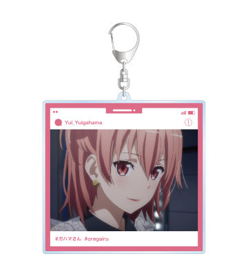 由比ヶ浜結衣 SNS風BIGアクリルキーホルダー