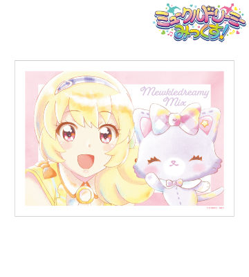 みゅー＆日向 ゆめ Ani-Art aqua label A3マット加工ポスター