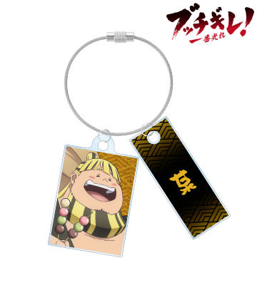 ボウ 2連ワイヤーアクリルキーホルダー