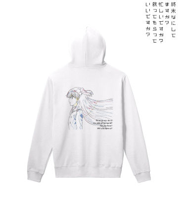 原画バックプリントパーカー