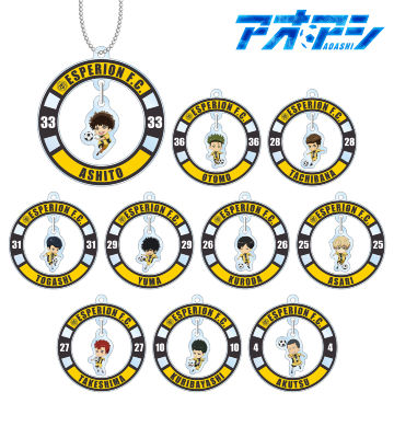 トレーディングゆらゆらアクリルキーホルダー