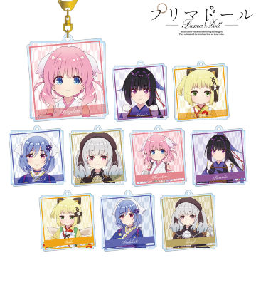トレーディングアクリルキーホルダー
