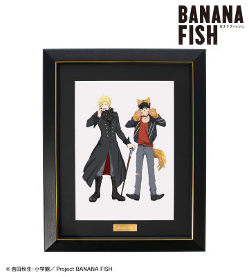 描き下ろしイラスト アッシュ・リンクス＆奥村英二 ハロウィンver. キャラファイングラフ