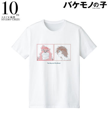 熊徹と九太 lette-graph Tシャツ
