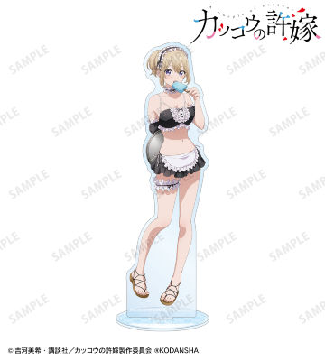 描き下ろしイラスト 海野 幸 水着メイドver. BIGアクリルスタンド