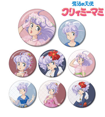 描き下ろしイラスト 四季のフラワードレスver. トレーディング缶バッジ