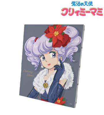 描き下ろしイラスト クリィミーマミ 冬 四季のフラワードレスver. キャンバスボード