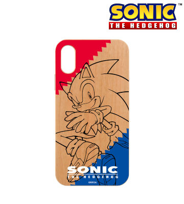 ソニック・ザ・ヘッジホッグ ウッドiPhoneケース