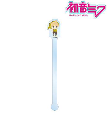 鏡音レン アクリルマドラー（ワンナイト人狼コラボドット絵ver.）