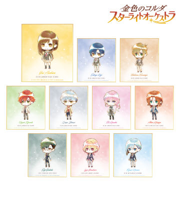 トレーディング デフォルメAni-Art ミニ色紙 ver.A
