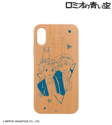 ロミオ＆アルフレド lette-graph ウッドiPhoneケース