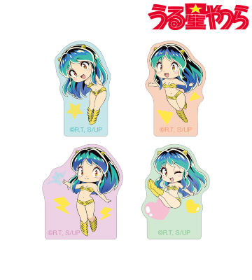 ラム ちびキャラ アクリルミニクリップ4個セット