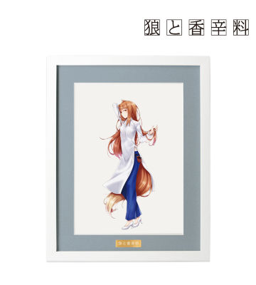 文倉十先生 描き下ろしイラスト ホロ アオザイver. キャラファイングラフ