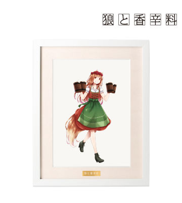 文倉十先生 描き下ろしイラスト ホロ ディアンドルver. キャラファイングラフ