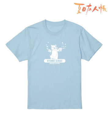 描き下ろしイラスト ニャンコ先生 シャボン玉ver. Tシャツ