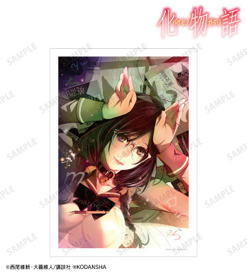 羽川翼 3巻表紙イラスト A3マット加工ポスター