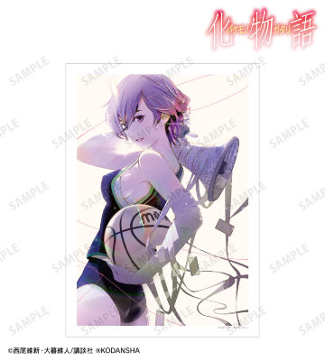 神原駿河 4巻表紙イラスト A3マット加工ポスター