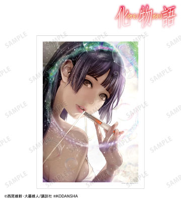 戦場ヶ原ひたぎ 15巻表紙イラスト A3マット加工ポスター