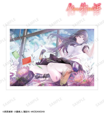戦場ヶ原ひたぎ 特装版10巻表紙イラスト A3マット加工ポスター