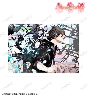 阿良々木暦 特装版14巻表紙イラスト A3マット加工ポスター