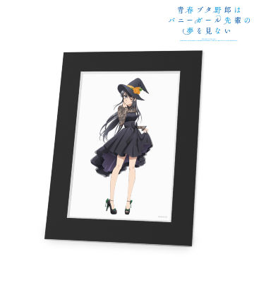 描き下ろしイラスト 桜島麻衣 ハロウィンver. キャラファインマット