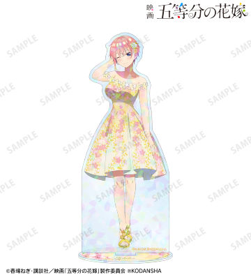 描き下ろしイラスト 一花 桜ドレスver. ホログラムBIGアクリルスタンド