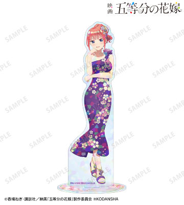 描き下ろしイラスト 二乃 桜ドレスver. ホログラムBIGアクリルスタンド
