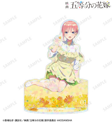 描き下ろしイラスト 中野一花 制服エプロンver. ホログラムBIGアクリルスタンド