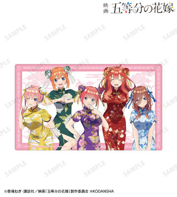 描き下ろしイラスト 集合 チャイナドレスver. プレイマット