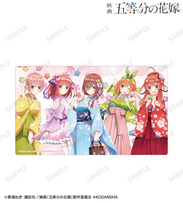 描き下ろしイラスト 集合 桜和装ver. プレイマット