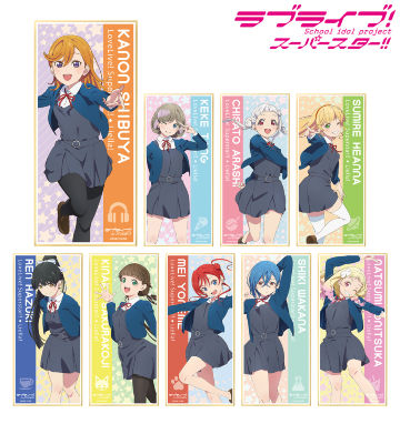 トレーディングスタンド付き色紙