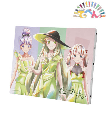 セレブリ茶 Ani-Art aqua label キャンバスボード