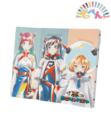 シンリャクシャ Ani-Art aqua label キャンバスボード