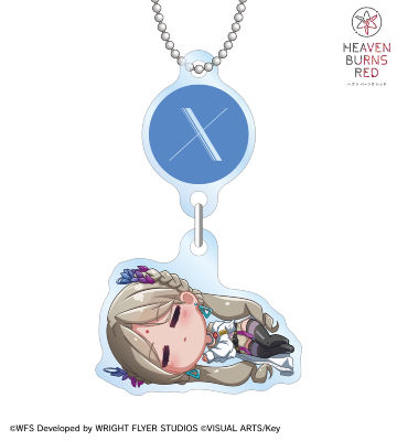 ヴリティカ・バラクリシュナン ちびころ ゆらゆらアクリルキーホルダー