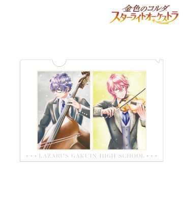 ラザルス学院高等学校 Ani-Art aqua label クリアファイル