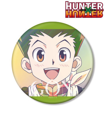 ハンターハンター　中日ドラゴンズ　描き下ろし ゴン　ホログラム缶バッジ　10点 HUNTER×HUNTER - ドラゴンズ / 描き下ろし ゴン&キルア