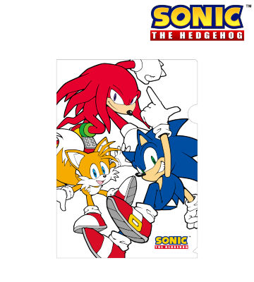 ソニック・ザ・ヘッジホッグ＆テイルス＆ナックルズ クリアファイル
