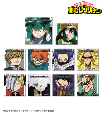 トレーディングスクエア缶バッジ ver.A