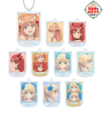 トレーディングアクリルスタンドキーホルダー