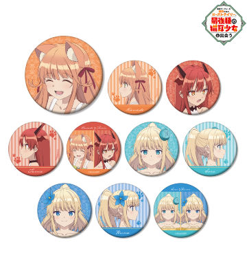 トレーディングマット缶バッジ