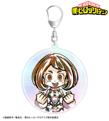 麗日お茶子 デフォルメAni-Art オーロラBIGアクリルキーホルダー