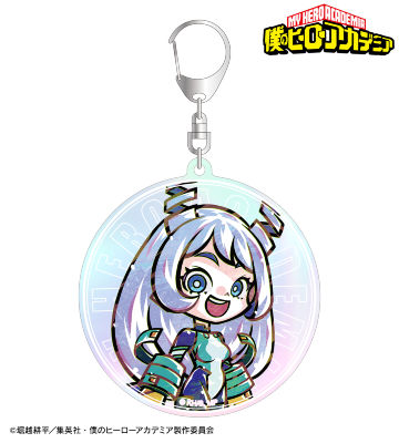 波動ねじれ デフォルメAni-Art オーロラBIGアクリルキーホルダー