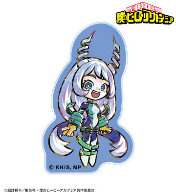 波動ねじれ デフォルメAni-Art アクリルステッカー