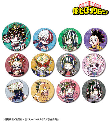 トレーディング デフォルメAni-Art マット缶バッジ ver.A