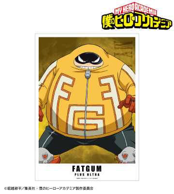 ファットガム A3マット加工ポスター