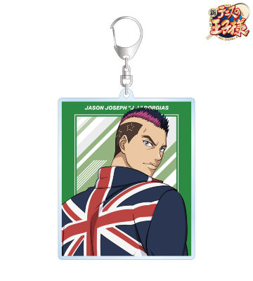 描き下ろしイラスト J・J・ドルギアス 戦う背中ver. BIGアクリルキーホルダー