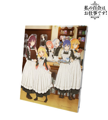 ワンダーパーラーカフェ コラボレーションイラスト キャンバスボード