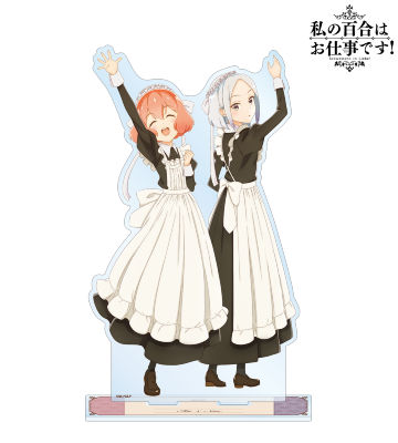 ワンダーパーラーカフェ コラボレーションイラスト 舞＆寧々 特大アクリルスタンド